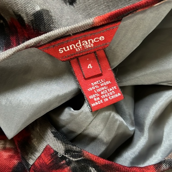 Sundance 100% wool Skirt Silk lined - Picture 8 of 11